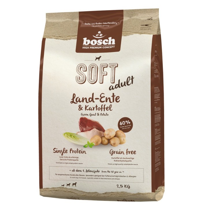 bosch Soft 2 Sorten zum Sparpreis - 2 x 2,5 kg