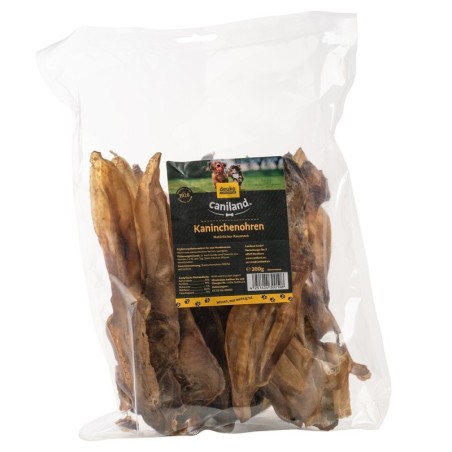 Caniland Kaninchenohren - Sparpaket: 3 x 200 g