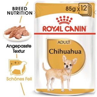 Royal Canin Chihuahua Adult Hundefutter - Frischebeutel - 12 x 85 g