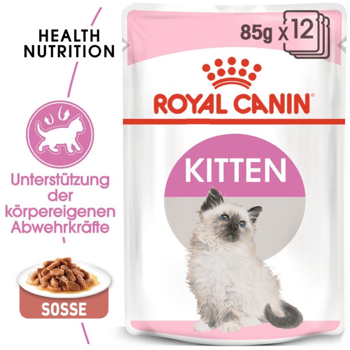Royal Canin Gravy Kittenfutter - Frischebeutel - 12 x 85 g