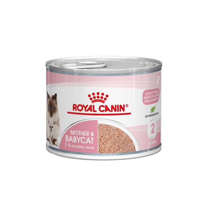 Royal Canin Mother & Babycat Ultra Soft Mousse Katzenfutter - 12 x 195 g