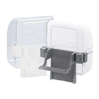 Duvo+ Napf Kanarienvogel - Weiß / transparent