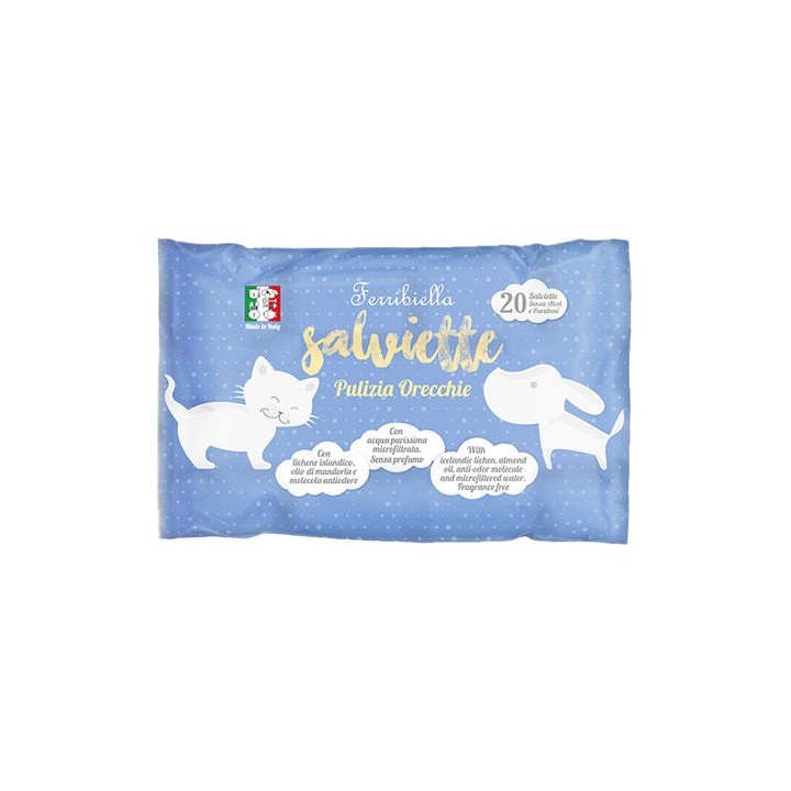 Ferribiella Wet Wipes Ears