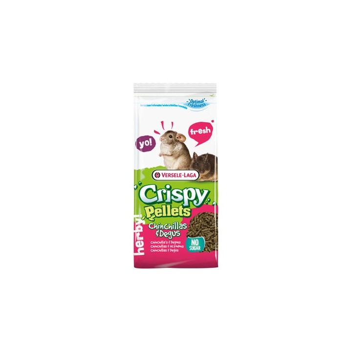 Versele-Laga Crispy Pellets - Chinchillas & Degus - 1 kg