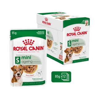 Royal Canin Mini Ageing 8+ Hundefutter - Frischebeutel - 12 x 85 g