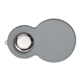 Catit Erdnuss Unterlegmatte - Grau