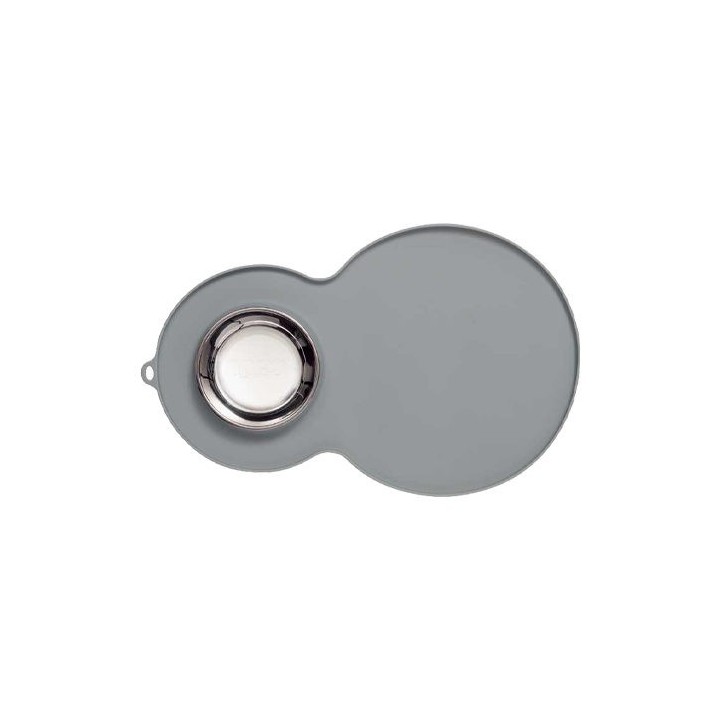 Catit Erdnuss Unterlegmatte - Grau