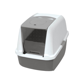 Catit Katzenklo mit Deckel - Grau