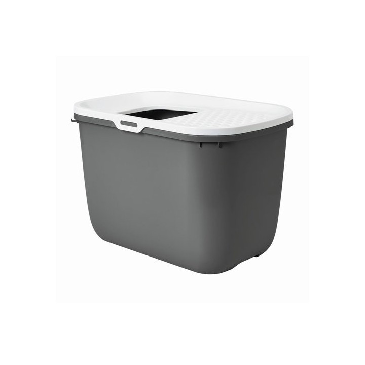 Savic Hop In Katzenklo - Anthrazit / Weiß