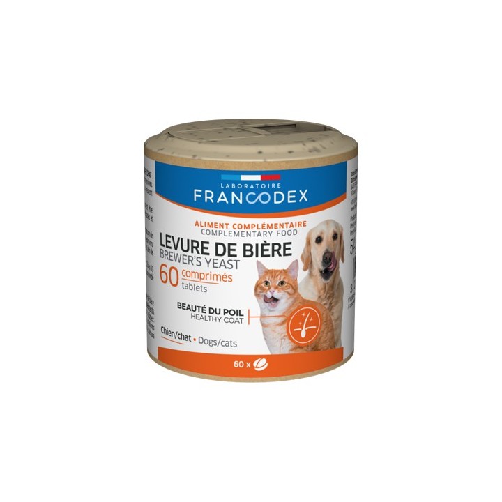 Francodex Bierhefe Tabletten - 60 Stück