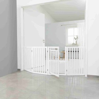 Trixie Hunde-Absperrgitter mit Tür 4-teilig