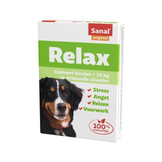 Sanal Relax für große Hunde - 15 Tabletten