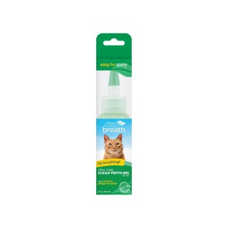 TropiClean Fresh Breath Clean Teeth OralCareGel Katze