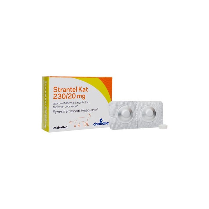 Strantel Katze - 2 Tabletten