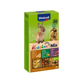 Vitakraft Trio-Mix Kanichen Popcorn, Gemüse & Nüsse - 160 g
