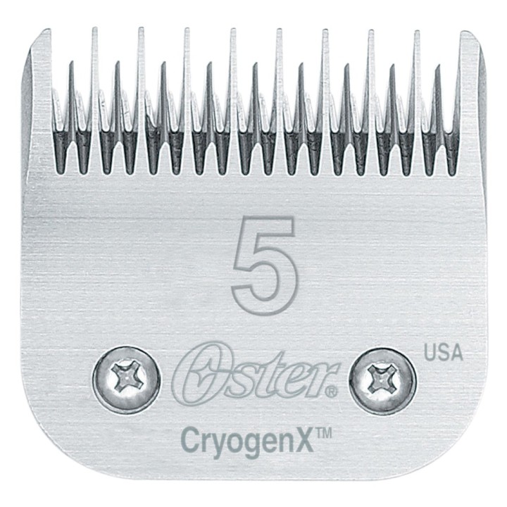 Scherköpfe für Schermaschinen von Oster - Scherkopf Nr. 5 (Länge 6,3 mm, Skip Tooth)