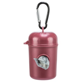 Trixie Hundekotbeutel-Spender, Kunststoff - Beutelspender inkl. 2 Rollen à 20 Beutel (40 Beutel)