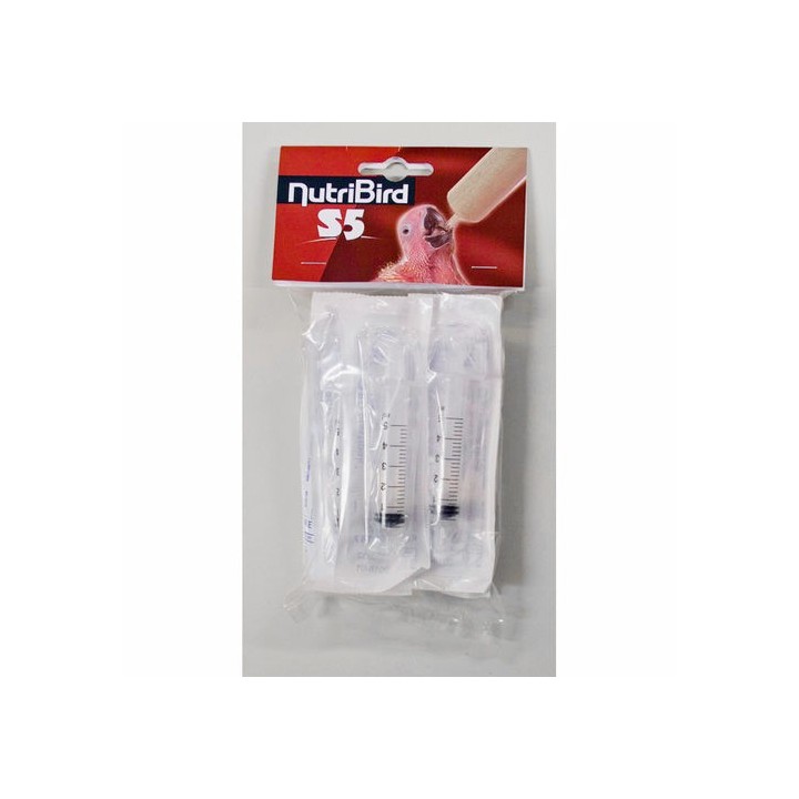 Nutribird Futterspritze S5 - 5 ml - 6 Stück