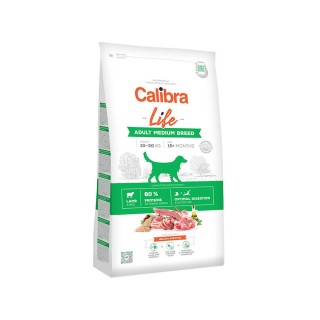 Calibra Dog Life Adult Medium Breed - Lamm - 2,5 kg
