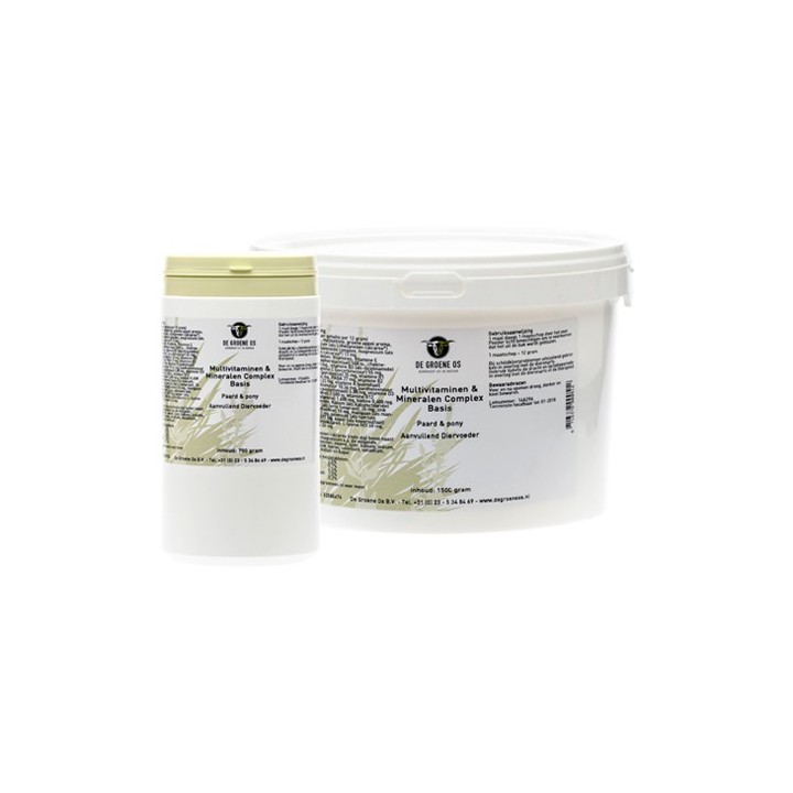 Groene Os Multivitamine & Mineralien Complex - Pferd/Pony - 750 g