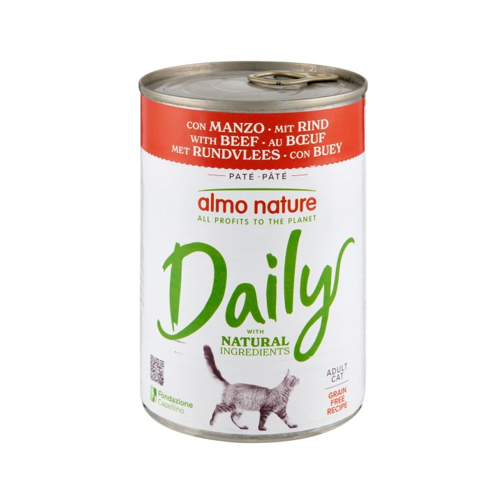 Almo Nature - Daily Menu - Bœuf - 24 x 400 g