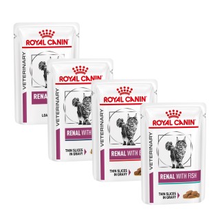 Royal Canin Renal Feline - Katze - 2 x 12 x 85 g Huhn Frischebeutel