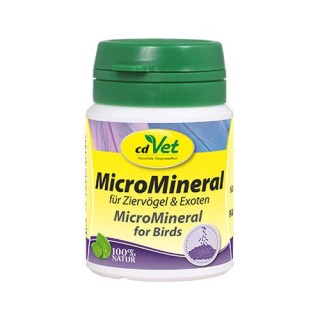 cdVet MicroMineral Ziervögel & Exoten - 25 g