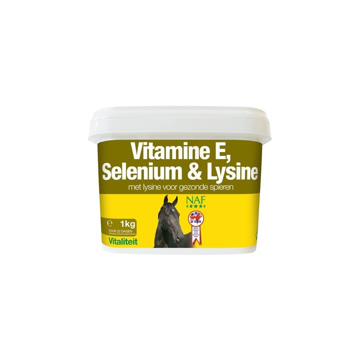 NAF Vitamin E, Selen & Lysin - 1 kg