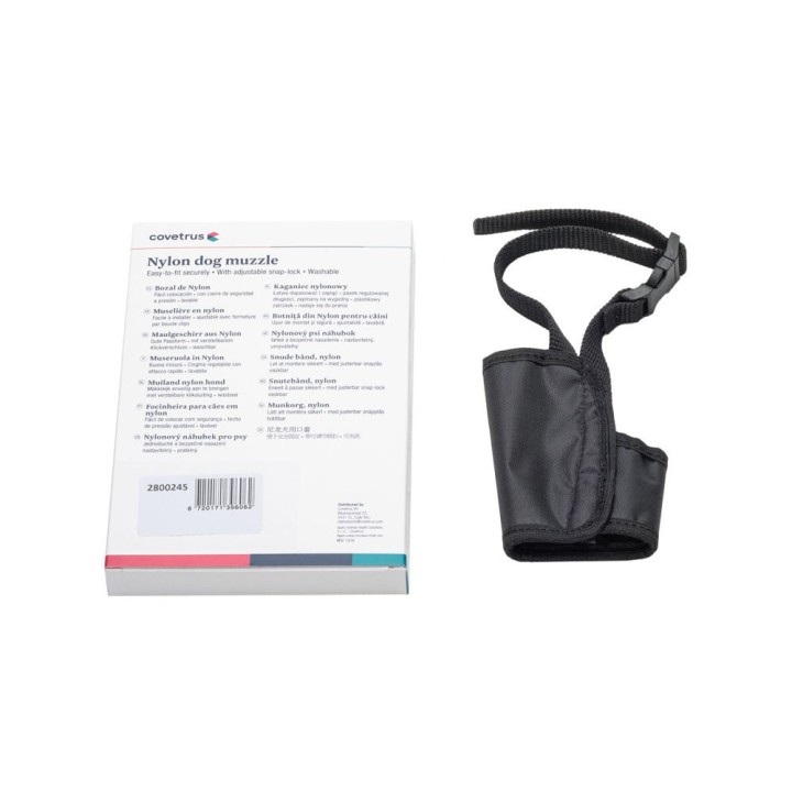 CXL Maulkorb Nylon Schwarz - Größe 5