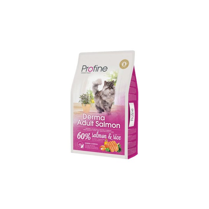 Profine Adult Derma - Katzenfutter - Lachs - 2 kg