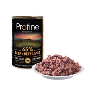 Profine Pure Meat - Hundefutter - Rind - 6 x 400 g