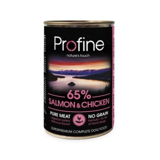 Profine Pure Meat - Hundefutter - Lachs - 6 x 400 g