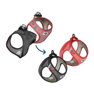 Curli Vest Harness Merino - Black - XXXS