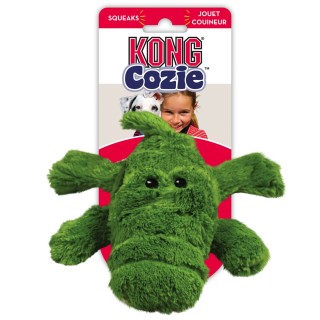 KONG Cozie Ali Alligator - Gr. M: L 25 x B 23 x H 8 cm