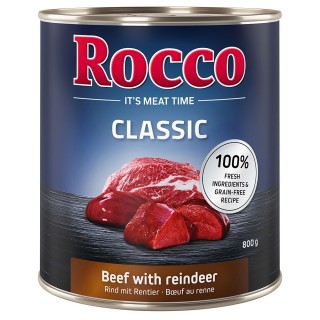 Rocco Classic 6 x 800 g - Rind mit Rentier