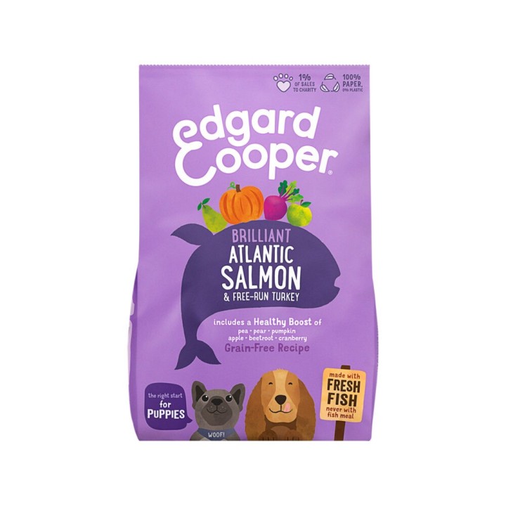 Edgard & Cooper Puppy - Lachs & Truthahn - 2,5 kg