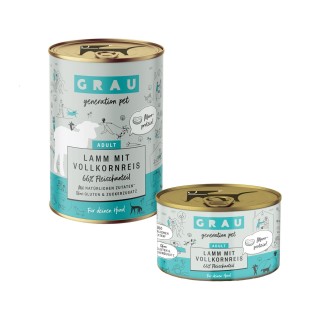 Grau Schlemmertopf - Lamm mit Vollkornreis - 6 x 200 g