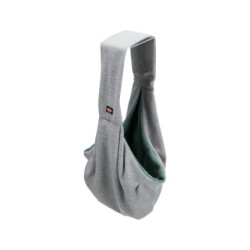 Trixie Junior Fronttasche Soft - Grau/Blau