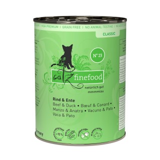 catz finefood 6 x 400 g - Rind & Ente