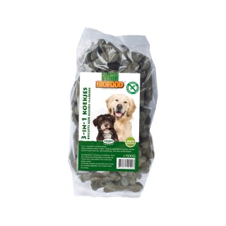 Biofood 3 in 1 Hundekekse - 3 x 500 g