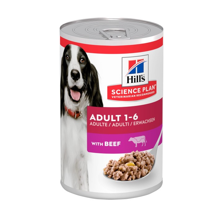 Hill's Science Plan Canine Adult - Beef - Dosen 12 x 370 g