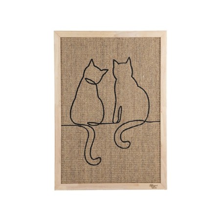 Designed by Lotte Poezels Kratzbrett - Holz - 50 x 70 x 2 cm