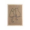 Designed by Lotte Poezels Kratzbrett - Holz - 50 x 70 x 2 cm