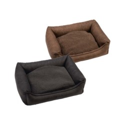 Beeztees Memory Foam Uma Hundekorb - Braun - 60 x 40 cm