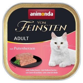 animonda Kombi-Paket: 32 x 100 g Vom Feinsten Adult + 20 x 15 g Milkies Selection - Putenherzen + Milkies Snack (4 Sorten)