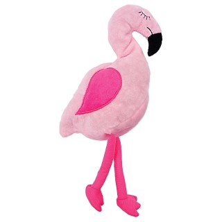 Aumüller Flamingo Pinky mit Baldrian und Dinkelspelz - 1 Stück
