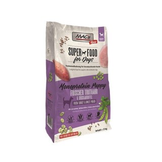 MAC's Monoprotein Puppy Hundefutter - Pute - 3 kg