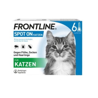 Frontline Spot-on für Katzen - 3 Pipetten