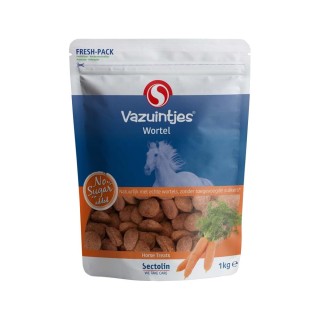 Vazuintjes Karotte - Pferdeleckerlis - 1 kg