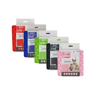 Eat Slow Live Longer Fun & Relax Lick Mat - Rosa